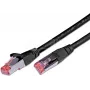 Wirewin cavo patch Cat6 S/FTP PIMF, LSOH, nero, RJ45 PKW-PIMF-KAT6 2.0 SW