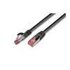 Wirewin cavo patch Cat6 S/FTP PIMF, LSOH, nero, RJ45 PKW-PIMF-KAT6 2.0 SW