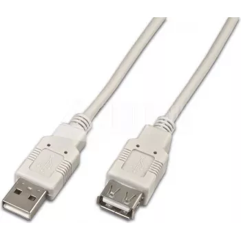Wirewin USB A-A MF 0.5 GR cavo prolunga USB 2.0, 0,5 m, grigio
