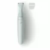 PHILIPS Essential rasoio bikini BRT398/15, rasatura sicura per zone sensibili, bagno e asciutto, 3 impostazioni di lunghezza, a batteria, bianco con accenti rosa