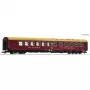 Roco 6200119 H0 carrozza ristorante MITROPA delle DR, Epoca IV, rosso/beige, 282mm, DC
