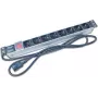 Wirewin NVL8 UPS 19 pollici 1U PDU rackmount con 8 prese Schuko, 16A, nero