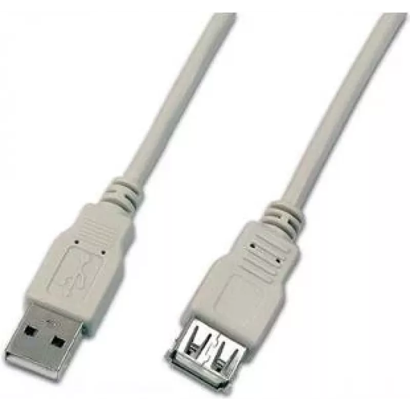 Wirewin USB A-A MF 3.0 GR cavo prolunga USB 3 m USB 2.0 grigio