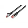 Wirewin PKW-PIMF-KAT6A 0.5 SW cavo patch Cat6a S/FTP, 0,5 m, nero