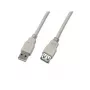 Wirewin USB 2.0 cavo prolunga A maschio su A femmina 5m grigio USB A-A MF 5.0 GR