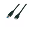 Wirewin USB 3.0 A-MB MM 0.5 SW - cavo USB-A a Micro-B 0,5m, nero