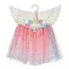 Souza! Set costume Celestia – gonna, cerchietto e ali per bambina 5-7 anni