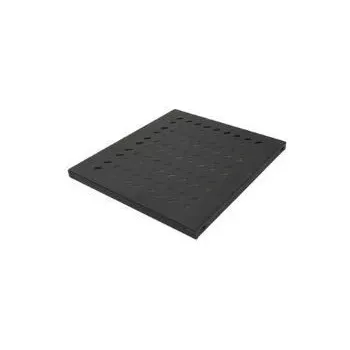 Wirewin SHELF 400 1U BL copertura posteriore rack per ripiano, nero