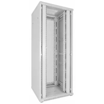 DSIT 42U armadio rack server 19 pollici 800x800x2000mm bianco, doppie porte perforate anteriore e posteriore DS8842DD-W