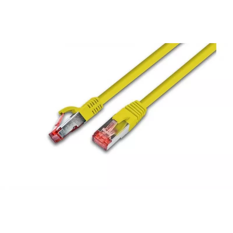 Wirewin Cat.6A S/FTP cavo patch, RJ45, 1,5m, giallo PKW-PIMF-KAT6A 1.5 GE