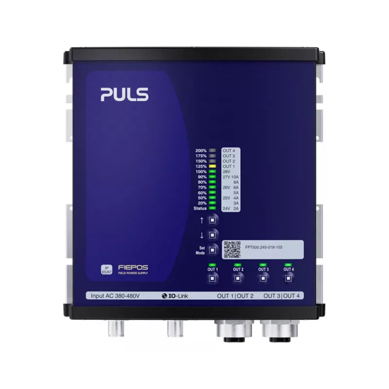 PULS FPT500.245-018-103 alimentatore 24 V 20,8 A 500 W 4 uscite M12