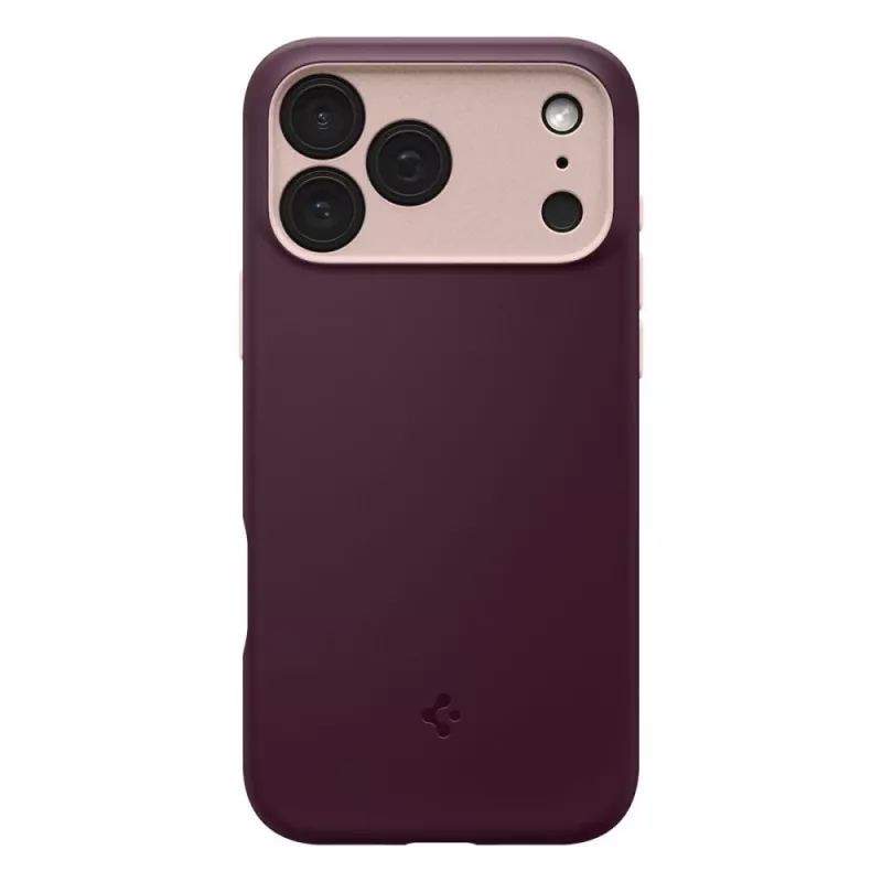 Spigen Nano Pop Mag custodia MagSafe per iPhone 18 Pro Max / 17 Pro Max – Burgundy Bean