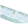 Wirewin pannello cieco modulare Keystone 24 porte di alta qualità, sistema Keystone regolabile a 0° o 45° (WKS PANEL 24 DYN ANG)