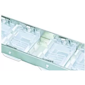 Wirewin pannello cieco modulare Keystone 24 porte di alta qualità, sistema Keystone regolabile a 0° o 45° (WKS PANEL 24 DYN ANG)