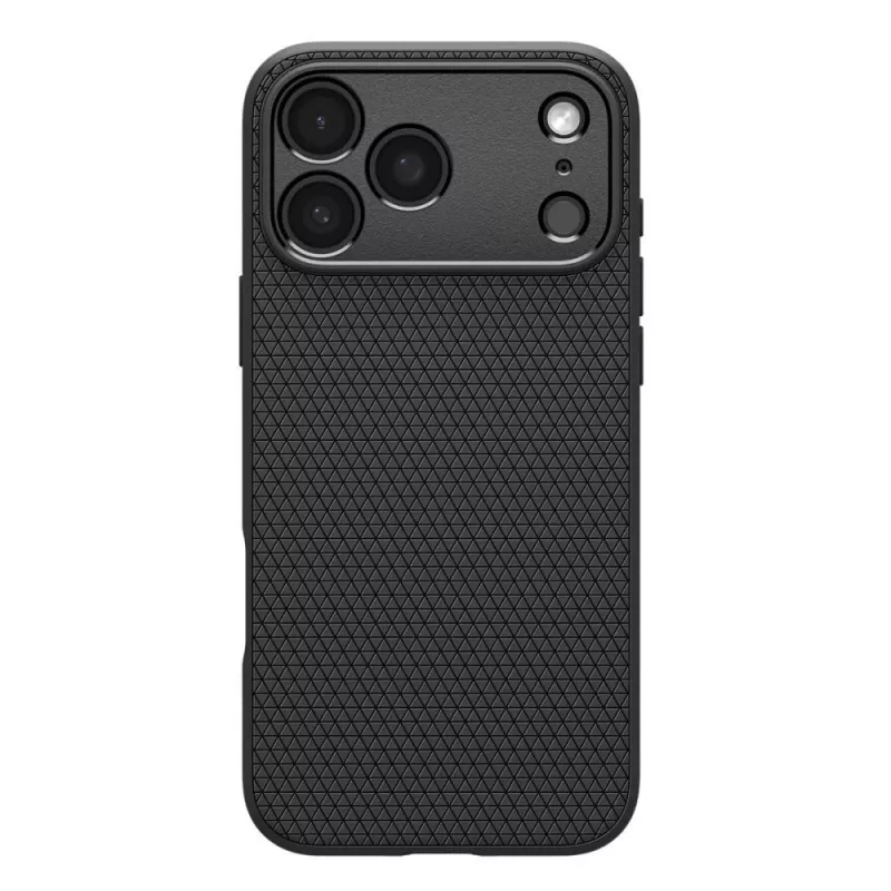 Spigen Liquid Air custodia per iPhone 17 Pro / 18 Pro - nero opaco