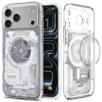 SPIGEN Ultra Hybrid MagSafe iPhone 17 Pro / 18 Pro Zero One bianco
