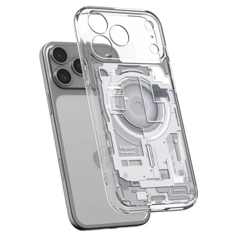 SPIGEN Ultra Hybrid MagSafe iPhone 17 Pro / 18 Pro Zero One bianco