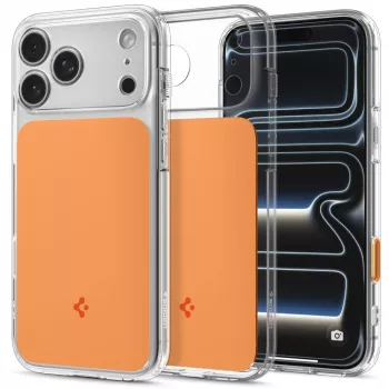 SPIGEN Ultra Hybrid T MagSafe iPhone 17 Pro / 18 Pro arancione lucido