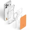 SPIGEN Ultra Hybrid T MagSafe iPhone 17 Pro / 18 Pro arancione lucido