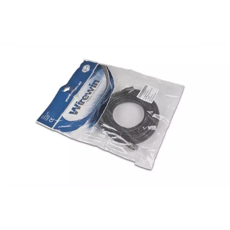 Wirewin PKW-OUT-K5E 5.0 cavo patch di rete Cat5e F/UTP, 5 m, nero