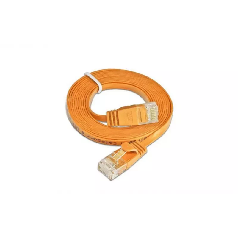 Wirewin cavo patch Ethernet slim Cat.6 U/UTP 1 m arancione PKW-SLIM-KAT6 1.0 OR