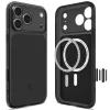 SPIGEN Ultra Hybrid T MagSafe iPhone 17 Pro / 18 Pro nero opaco