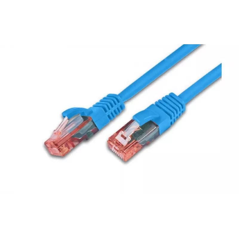 Wirewin PKW-UTP-KAT6 10.0 BL cavo di rete Cat6 U/UTP, 10 m, blu