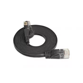 Wirewin cavo patch Ethernet slim Cat.6 U/UTP 20 m nero PKW-SLIM-KAT6 20.0 SW