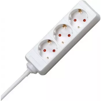 HEINRICH KOPP ciabatta 3 prese con prese angolate a 45°, cavo 3 m H05VV-F 3G1.5mm², 16A, 250V, nero 128688650