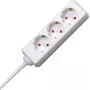HEINRICH KOPP ciabatta 3 prese con prese angolate a 45°, cavo 3 m H05VV-F 3G1.5mm², 16A, 250V, nero 128688650