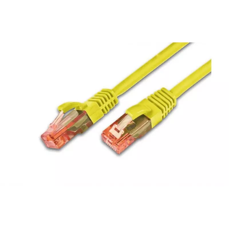 Wirewin PKW-UTP-KAT6 0.25 GE Cavo patch di rete Cat6 U/UTP, 0,25 m, giallo