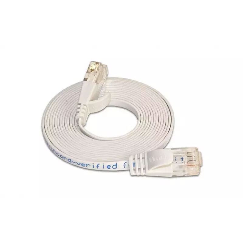 Wirewin Cavo patch Slim Cat.6 U/UTP 7,5 m bianco PKW-SLIM-KAT6 7.5 WS