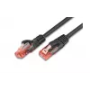 Wirewin PKW-UTP-KAT6 7.0 SW Cavo di rete Cat6 U/UTP, 7 m, nero