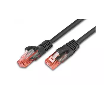 Wirewin PKW-UTP-KAT6 20,0 SW Cavo patch di rete Cat6 U/UTP, 20 m, nero
