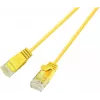 Wirewin Cavo patch Cat.6 SLIM-Light, U/UTP, 0,15 m, giallo PKW-LIGHT-K6 0.15 GE
