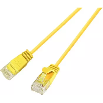 Wirewin Cavo patch Cat.6 SLIM-Light, U/UTP, 0,15 m, giallo PKW-LIGHT-K6 0.15 GE