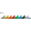 Wirewin SLIM UL6 1 GE - Cavo Cat.6 Slim-Light, U/UTP, 1,0 m, giallo (PKW-LIGHT-K6 1.0 GE)