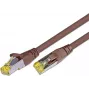 Wirewin Cavo di rete Cat6a S/FTP, 70 m, marrone, RJ45, 10Gbps, 500MHz, PIMF PKW-PIMF-KAT6 70.0 BR