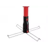 Runpotec Punta multifunzione per srotolatore cavi XBOARD, acciaio inox, diametro 72 mm, altezza 196 mm (20696)