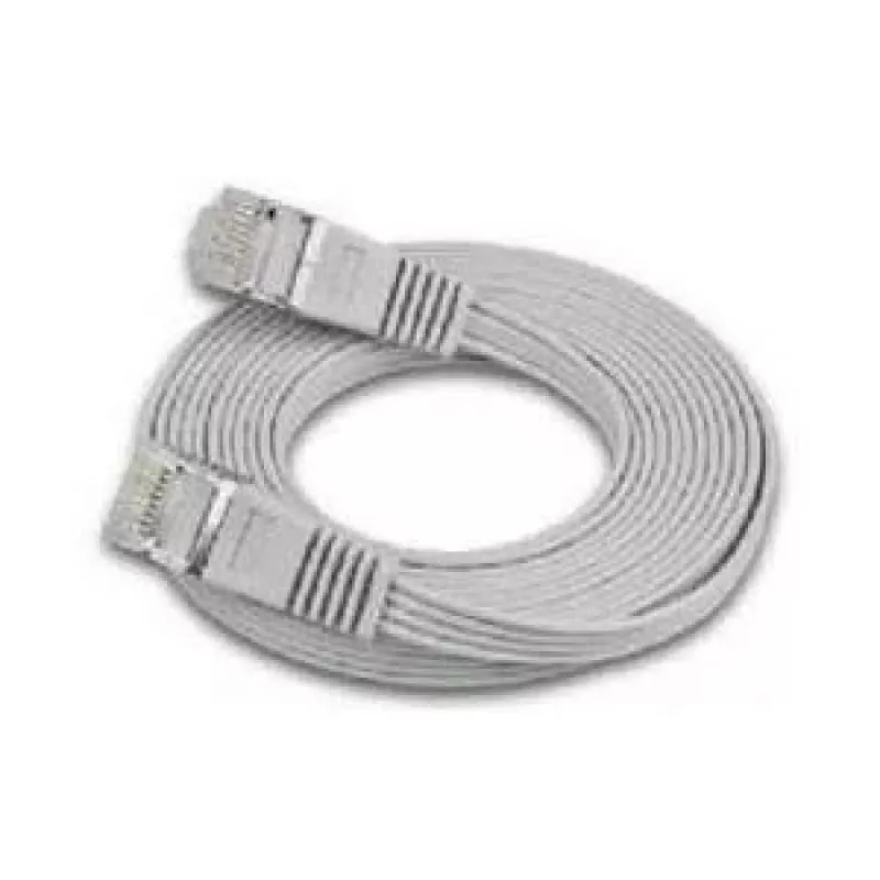 Wirewin Triotronik Cavo patch di rete Cat6 U/UTP, 0,5 m, RJ45 connettore maschio a maschio, grigio PKW-SLIM-KAT6 0.5