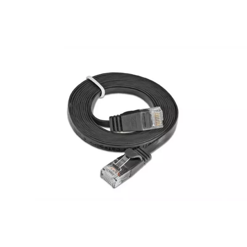 Wirewin Cat6 U/UTP cavo patch Ethernet slim, 7,5 m, nero PKW-SLIM-KAT6 7.5 SW