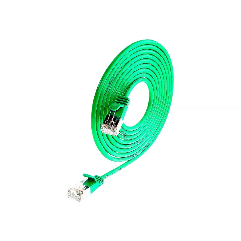Wirewin Triotronik PKW-LIGHT-STP-K6 1.0 GN cavo patch Cat6 STP, connettore RJ-45 maschio a maschio, 1 m, verde