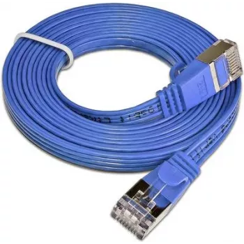 Wirewin Triotronik cavo patch Cat 6 0,25 m blu U/FTP (STP) connettore RJ-45 maschio/maschio PKW-STP-SLIM-KAT6 0.25 BL