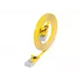 Wirewin SLIM U6 25 GE - Cat.6 cavo patch Ethernet slim, U/UTP, 25 m, giallo PKW-SLIM-KAT6 25.0 GE
