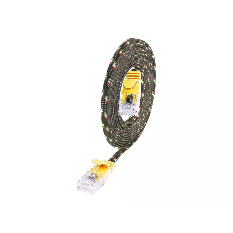 Wirewin Cat.6 cavo patch SLIM-Tough U/UTP 0,5 m giallo PKW-TOUGH-K6 0.5 GE