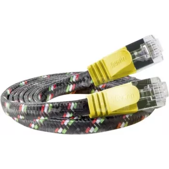 Wirewin SLIM ST6 5 GE - Cavo Cat.6 SLIM-Tough, F/FTP, 5,0 m, giallo PKW-TOUGH-STP-K6 5.0 GE