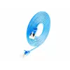 Wirewin Light cavo patch rotondo U/FTP Cat 6a blu 0,1 m slim PKW-LIGHT-STP-K6A 0.1 BL