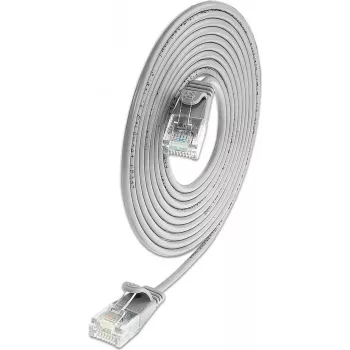 Wirewin Triotronik cavo patch U/UTP Cat6 1 m connettore RJ45 maschio a maschio Gigabit Ethernet (PKW-LIGHT-K6 1.0)