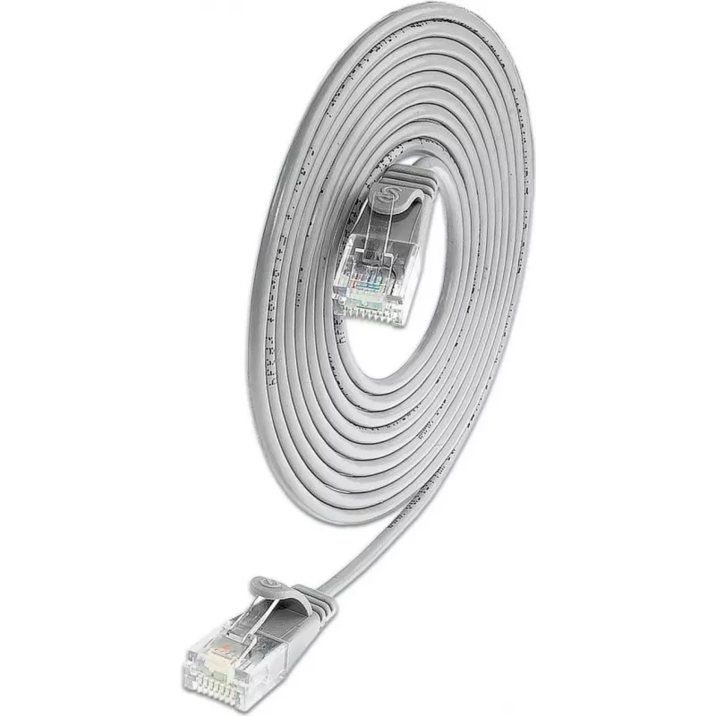 Wirewin Triotronik cavo patch U/UTP Cat6 1 m connettore RJ45 maschio a maschio Gigabit Ethernet (PKW-LIGHT-K6 1.0)