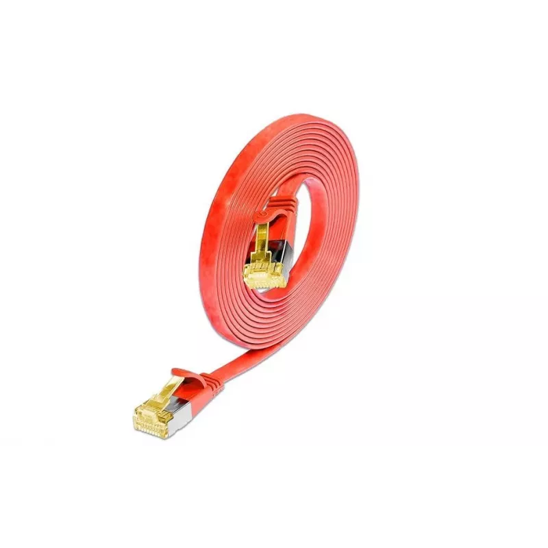 Wirewin cavo patch Ethernet Cat6a U/FTP slim, connettore RJ45 maschio a maschio, rosso, 3 m PKW-STP-SLIM-K6A 3.0 RT